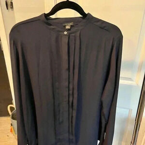 ~Ann Taylor~ Blue Blouse - XL